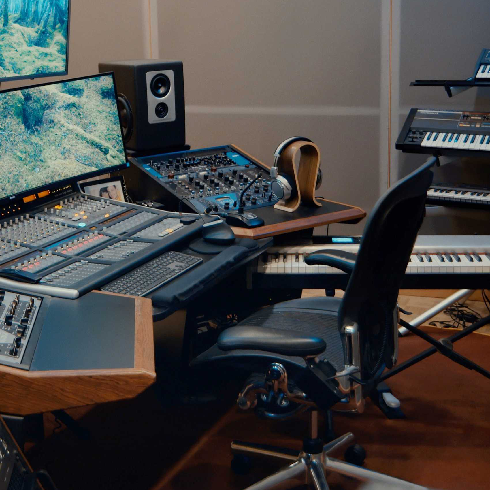 Control Section Live Room Studio A